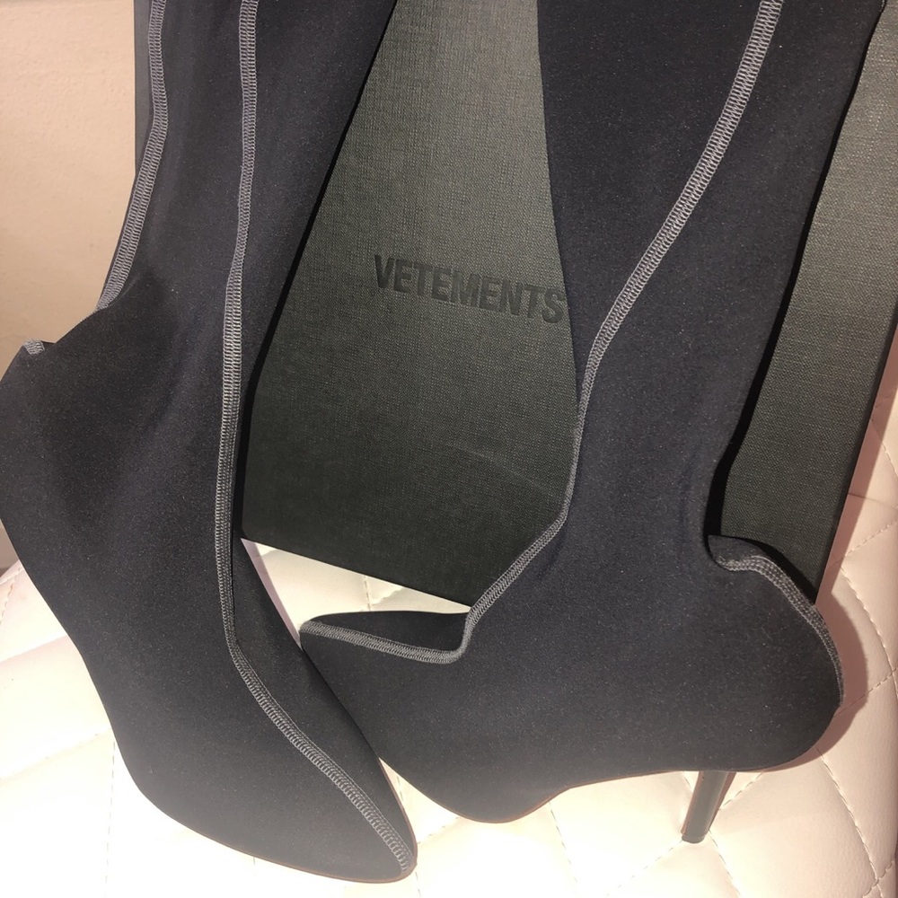 Vetements Thigh-High Boots